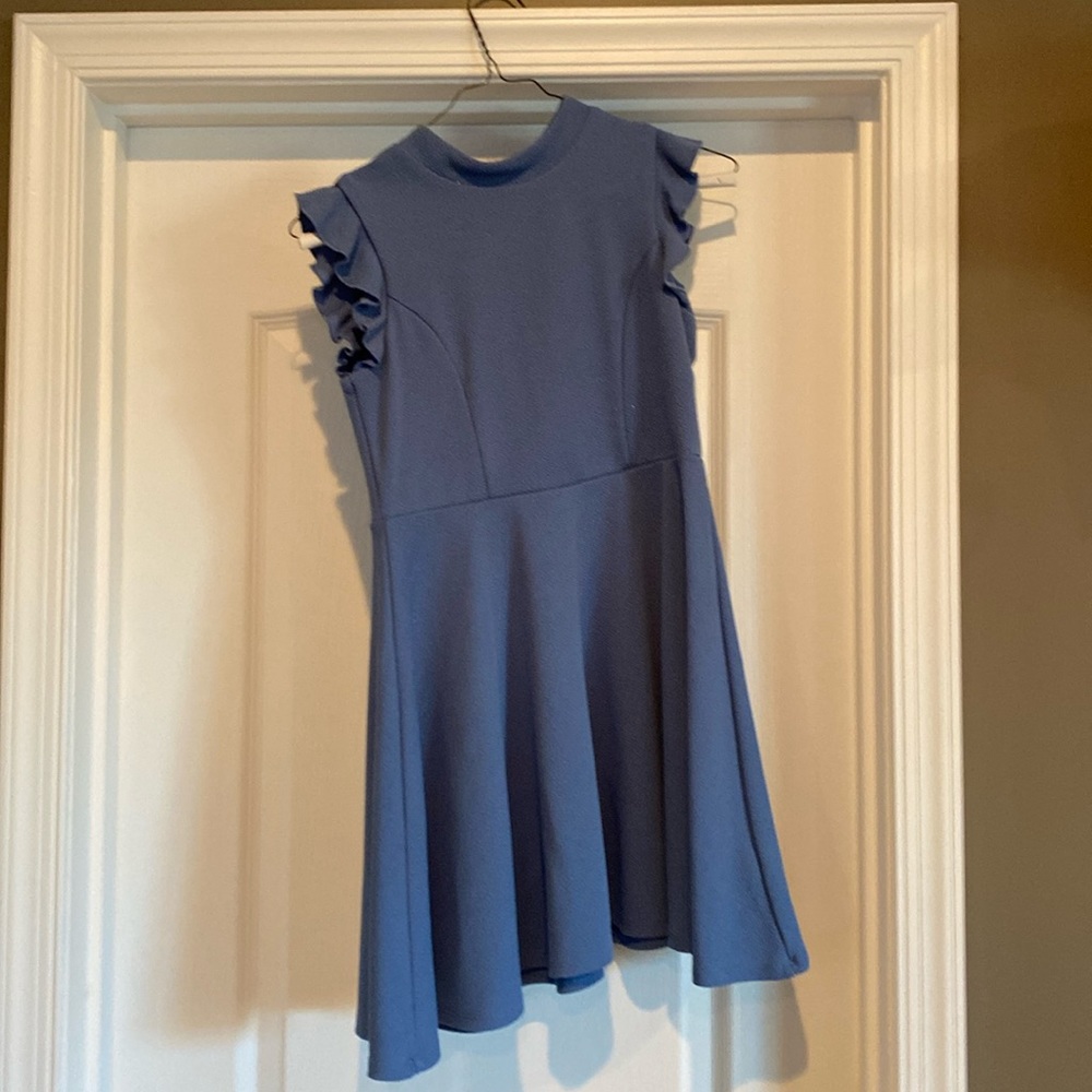 Blue dress